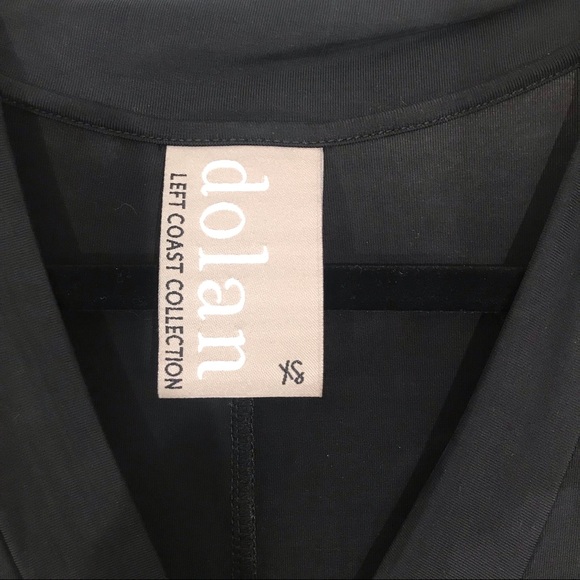 Anthropologie Dolan Black Lola Cocoon Tunic in XS - Picture 7 of 8